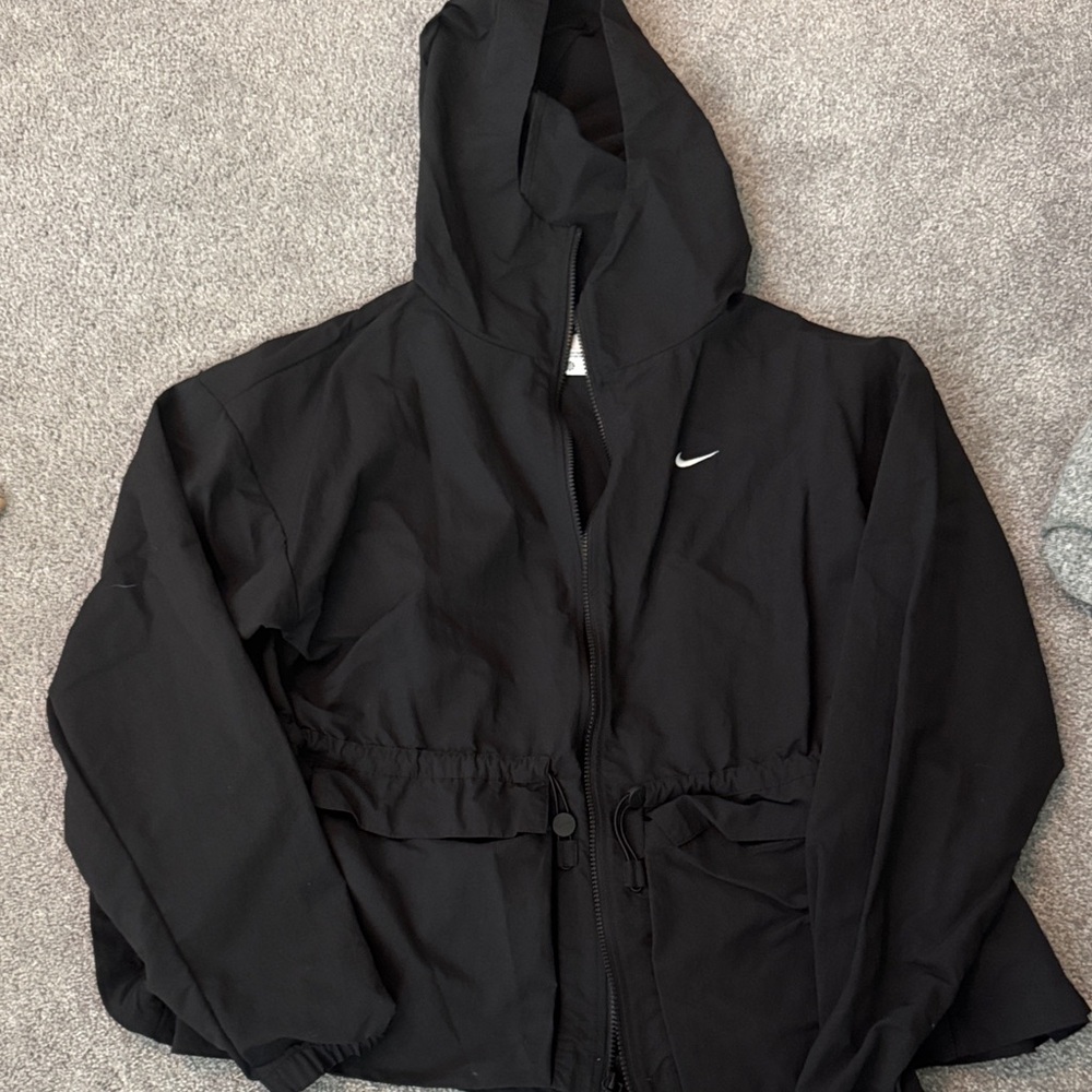 Nike Black Full-Zip Hooded Jacket